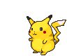 Pikachu falling over, over and over